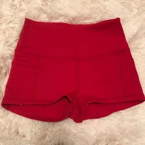 Buffbunny Melina Shorts Red Small
